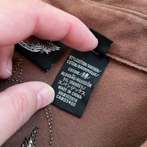 Harley Davidson zippered vest - Picture 9 of 9